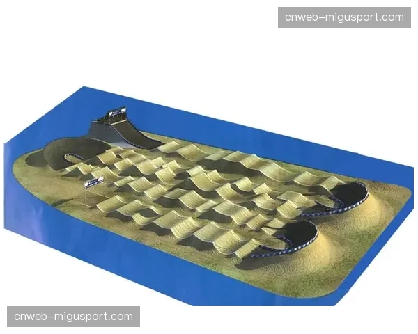 2028洛杉矶奥运会BMX竞速赛道设计图正式公布，包含标志性高落差出发台。